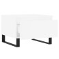 vidaXL Couchtische 2 Stk. Weiß 50x46x35 cm Holzwerkstoff vidaXL Couchtische 2 Stk. Weiß 50x46x35 cm Holzwerkstoff