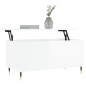 vidaXL Couchtisch Hochglanz-Weiß 90x44,5x45 cm Holzwerkstoff vidaXL Couchtisch Hochglanz-Weiß 90x44,5x45 cm Holzwerkstoff