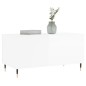 vidaXL Couchtisch Hochglanz-Weiß 90x44,5x45 cm Holzwerkstoff vidaXL Couchtisch Hochglanz-Weiß 90x44,5x45 cm Holzwerkstoff