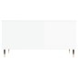 vidaXL Couchtisch Hochglanz-Weiß 90x44,5x45 cm Holzwerkstoff vidaXL Couchtisch Hochglanz-Weiß 90x44,5x45 cm Holzwerkstoff