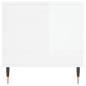 vidaXL Couchtisch Hochglanz-Weiß 90x44,5x45 cm Holzwerkstoff vidaXL Couchtisch Hochglanz-Weiß 90x44,5x45 cm Holzwerkstoff