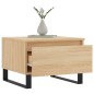 vidaXL Couchtisch Sonoma-Eiche 50x46x35 cm Holzwerkstoff vidaXL Couchtisch Sonoma-Eiche 50x46x35 cm Holzwerkstoff