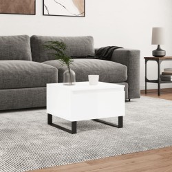 vidaXL Couchtisch Hochglanz-Weiß 50x46x35 cm Holzwerkstoff