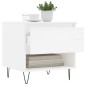 vidaXL Couchtische 2 Stk. Hochglanz-Weiß 50x46x50 cm Holzwerkstoff vidaXL Couchtische 2 Stk. Hochglanz-Weiß 50x46x50 cm Holzwerkstoff