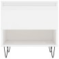 vidaXL Couchtische 2 Stk. Hochglanz-Weiß 50x46x50 cm Holzwerkstoff vidaXL Couchtische 2 Stk. Hochglanz-Weiß 50x46x50 cm Holzwerkstoff