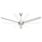 vidaXL Deckenventilator 142 cm Silbern vidaXL Deckenventilator 142 cm Silbern