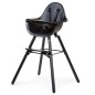 CHILDHOME 2-in-1 Baby Hochstuhl Evolu 2 Schwarz CHILDHOME 2-in-1 Baby Hochstuhl Evolu 2 Schwarz