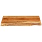 vidaXL Badezimmer-Waschtischplatte Massivholz Akazie 80x52x3,8 cm vidaXL Badezimmer-Waschtischplatte Massivholz Akazie 80x52x3,8 cm
