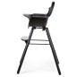 CHILDHOME 2-in-1 Baby Hochstuhl Evolu 2 Schwarz CHILDHOME 2-in-1 Baby Hochstuhl Evolu 2 Schwarz