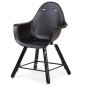 CHILDHOME 2-in-1 Baby Hochstuhl Evolu 2 Schwarz CHILDHOME 2-in-1 Baby Hochstuhl Evolu 2 Schwarz