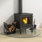 vidaXL Funkenschutzplatte Glas Halbrund 1000x600 mm vidaXL Funkenschutzplatte Glas Halbrund 1000x600 mm