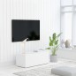 vidaXL TV-Schrank Weiß 80x34x30 cm Holzwerkstoff vidaXL TV-Schrank Weiß 80x34x30 cm Holzwerkstoff