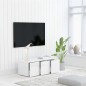 vidaXL TV-Schrank Weiß 80x34x30 cm Holzwerkstoff vidaXL TV-Schrank Weiß 80x34x30 cm Holzwerkstoff