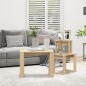 vidaXL Satztische 3-tlg. Sonoma-Eiche Holzwerkstoff vidaXL Satztische 3-tlg. Sonoma-Eiche Holzwerkstoff