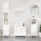 vidaXL Badschrank Weiß 65x33x60 cm Holzwerkstoff vidaXL Badschrank Weiß 65x33x60 cm Holzwerkstoff