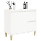 vidaXL Badschrank Weiß 65x33x60 cm Holzwerkstoff vidaXL Badschrank Weiß 65x33x60 cm Holzwerkstoff
