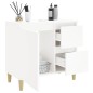 vidaXL Badschrank Weiß 65x33x60 cm Holzwerkstoff vidaXL Badschrank Weiß 65x33x60 cm Holzwerkstoff