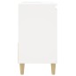 vidaXL Badschrank Weiß 65x33x60 cm Holzwerkstoff vidaXL Badschrank Weiß 65x33x60 cm Holzwerkstoff