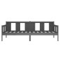 vidaXL Tagesbett Grau Massivholz Kiefer 90x200 cm vidaXL Tagesbett Grau Massivholz Kiefer 90x200 cm