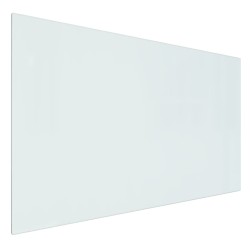 vidaXL Kaminofen Glasplatte Rechteckig 100x60 cm