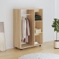 vidaXL Kleiderschrank Sonoma-Eiche 80x40x110 cm Holzwerkstoff vidaXL Kleiderschrank Sonoma-Eiche 80x40x110 cm Holzwerkstoff