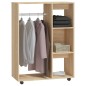 vidaXL Kleiderschrank Sonoma-Eiche 80x40x110 cm Holzwerkstoff vidaXL Kleiderschrank Sonoma-Eiche 80x40x110 cm Holzwerkstoff