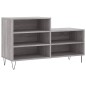 vidaXL Schuhregal Grau Sonoma 102x36x60 cm Holzwerkstoff vidaXL Schuhregal Grau Sonoma 102x36x60 cm Holzwerkstoff