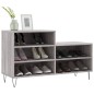 vidaXL Schuhregal Grau Sonoma 102x36x60 cm Holzwerkstoff vidaXL Schuhregal Grau Sonoma 102x36x60 cm Holzwerkstoff