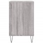 vidaXL Schuhregal Grau Sonoma 102x36x60 cm Holzwerkstoff vidaXL Schuhregal Grau Sonoma 102x36x60 cm Holzwerkstoff