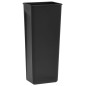 vidaXL Mülleimer mit Pedal Anti-Fingerabdruck 30 L Schwarz Edelstahl vidaXL Mülleimer mit Pedal Anti-Fingerabdruck 30 L Schwarz Edelstahl