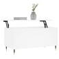vidaXL Couchtisch Weiß 90x44,5x45 cm Holzwerkstoff vidaXL Couchtisch Weiß 90x44,5x45 cm Holzwerkstoff