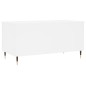 vidaXL Couchtisch Weiß 90x44,5x45 cm Holzwerkstoff vidaXL Couchtisch Weiß 90x44,5x45 cm Holzwerkstoff