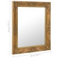 vidaXL Wandspiegel im Barock-Stil 50x60 cm Golden vidaXL Wandspiegel im Barock-Stil 50x60 cm Golden
