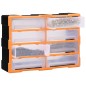 vidaXL Multi-Schubladen-Organizer 8 große Schubladen 52x16x37 cm vidaXL Multi-Schubladen-Organizer 8 große Schubladen 52x16x37 cm