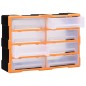 vidaXL Multi-Schubladen-Organizer 8 große Schubladen 52x16x37 cm vidaXL Multi-Schubladen-Organizer 8 große Schubladen 52x16x37 cm