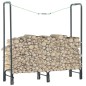 vidaXL Brennholzregal Anthrazit 120×35×120 cm Stahl vidaXL Brennholzregal Anthrazit 120×35×120 cm Stahl