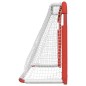 vidaXL Hockey-Tor Rot und Weiß 137x66x112 cm Polyester vidaXL Hockey-Tor Rot und Weiß 137x66x112 cm Polyester