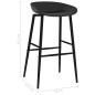 vidaXL Barhocker 2 Stk. Schwarz vidaXL Barhocker 2 Stk. Schwarz