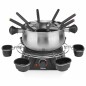 Tristar Familien-Fondue-Set 1400 W 1,3 L Edelstahl Silbern Tristar Familien-Fondue-Set 1400 W 1,3 L Edelstahl Silbern