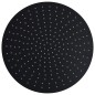 vidaXL Regenbrause Edelstahl 40 cm Rund Schwarz vidaXL Regenbrause Edelstahl 40 cm Rund Schwarz