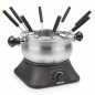 Tristar Familien-Fondue-Set 1400 W 1,3 L Edelstahl Silbern Tristar Familien-Fondue-Set 1400 W 1,3 L Edelstahl Silbern