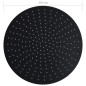 vidaXL Regenbrause Edelstahl 40 cm Rund Schwarz vidaXL Regenbrause Edelstahl 40 cm Rund Schwarz