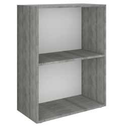 vidaXL Bücherregal Holzwerkstoff 60x31x78 cm Beton-Optik