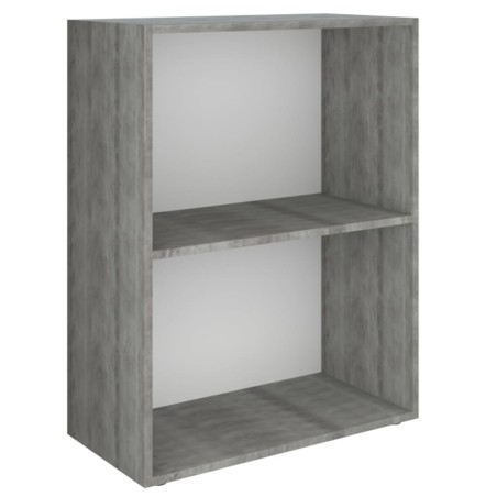 vidaXL Bücherregal Holzwerkstoff 60x31x78 cm Beton-Optik