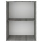 vidaXL Bücherregal Holzwerkstoff 60x31x78 cm Beton-Optik vidaXL Bücherregal Holzwerkstoff 60x31x78 cm Beton-Optik