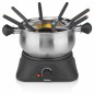 Tristar Familien-Fondue-Set 1400 W 1,3 L Edelstahl Silbern Tristar Familien-Fondue-Set 1400 W 1,3 L Edelstahl Silbern