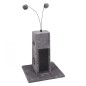 FLAMINGO Kratzbaum Lara 35x35x68 cm Grau FLAMINGO Kratzbaum Lara 35x35x68 cm Grau