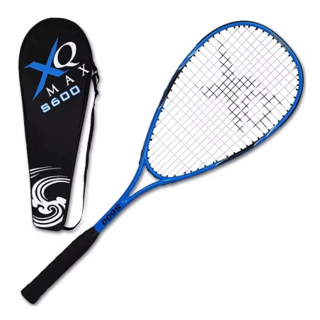 XQ Max Squashschläger S600 Blau und Schwarz