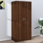 vidaXL Kleiderschrank Braun Eichen-Optik 80x52x180 cm Holzwerkstoff vidaXL Kleiderschrank Braun Eichen-Optik 80x52x180 cm Holzwerkstoff