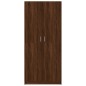 vidaXL Kleiderschrank Braun Eichen-Optik 80x52x180 cm Holzwerkstoff vidaXL Kleiderschrank Braun Eichen-Optik 80x52x180 cm Holzwerkstoff